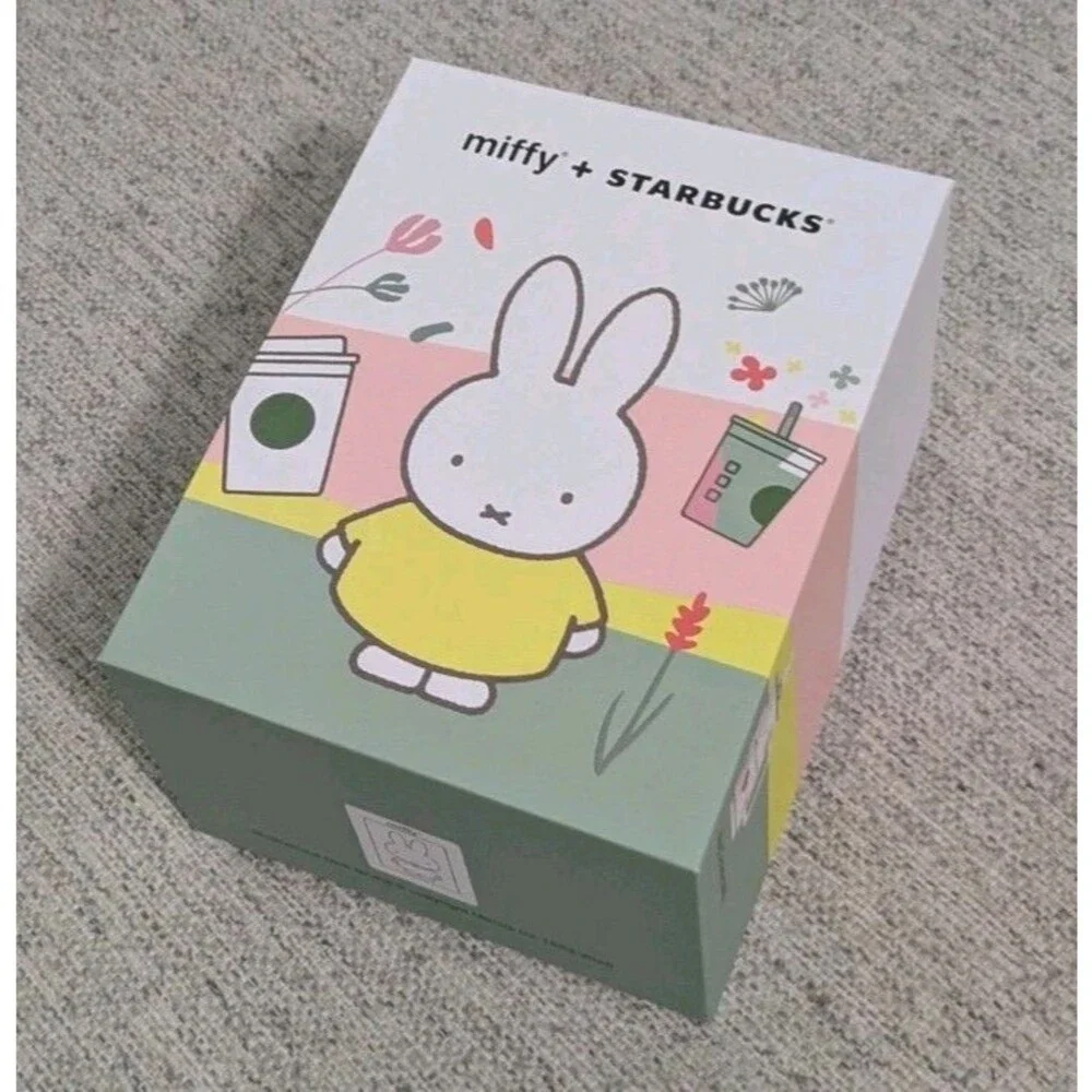 2026 Starbucks x Miffy Ceramic Mug 14oz New In Box Ready to Ship - Picture 3 of 3